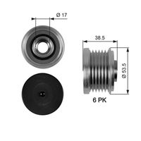 GATES OAP7055 - Rueda libre alternador