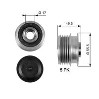 GATES OAP7079 - Rueda libre alternador - DriveAlign™