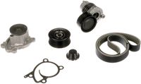 GATES KP17PK1570 - Bomba de agua + kit de correa poli V - Micro-V®