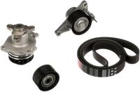 GATES KP17PK1705 - Bomba de agua + kit de correa poli V - Micro-V®