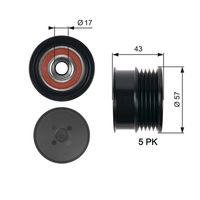 GATES OAP7088 - Rueda libre alternador - DriveAlign™