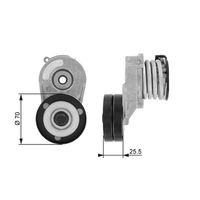 GATES T38432 - Tensor de correa, correa poli V
