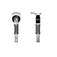 GATES T38355 - Tensor de correa, correa poli V