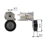 GATES T39117 - Tensor de correa, correa poli V - DriveAlign™