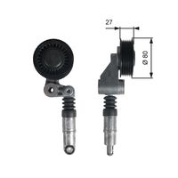 GATES T39236 - Tensor de correa, correa poli V