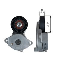 GATES T39355 - Tensor de correa, correa poli V - DriveAlign™