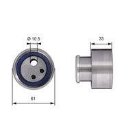 GATES T41119 - Polea tensora, correa dentada - PowerGrip™