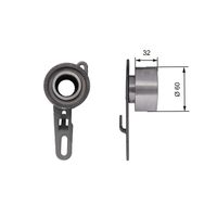 GATES T41150 - Polea tensora, correa dentada - PowerGrip™