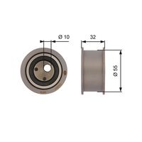 GATES T42041 - Polea tensora, correa dentada - PowerGrip™