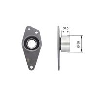 GATES T42088 - Polea inversión/guía, correa distribución - PowerGrip™