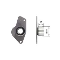 GATES T42089 - Polea inversión/guía, correa distribución