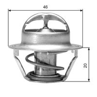 GATES TH03082G1 - Termostato, refrigerante