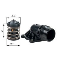 GATES TH47487K2 - Termostato, refrigerante