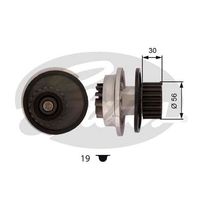 DOLZ D213 - Bomba de agua, refrigeración del motor