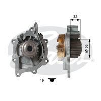 DOLZ C145 - Bomba de agua, refrigeración del motor