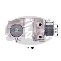 DOLZ M244 - Bomba de agua, refrigeración del motor