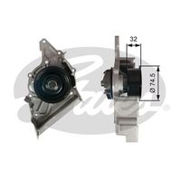 DOLZ A172 - Bomba de agua, refrigeración del motor