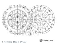 BLUE PRINT ADBP300179 - Kit de embrague