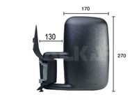 ALKAR 9201966 - Retrovisor exterior
