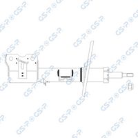 BOGE 36M88A - Amortiguador