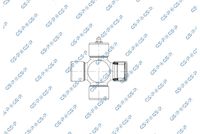 GATES ETM2257 - Junta, árbol cardán