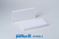 PURFLUX AH569-2 - Filtro, aire habitáculo