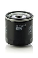 MANN-FILTER W71283 - Filtro de aceite