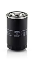 MANN-FILTER W7191 - Filtro de aceite