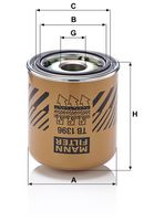 MANN-FILTER TB 1396 x - Cartucho del secador de aire, sistema de aire comprimido