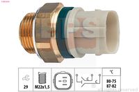 DELPHI TS10284 - Interruptor de temperatura, ventilador del radiador