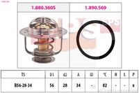 CALORSTAT by Vernet TH631182 - Termostato, refrigerante