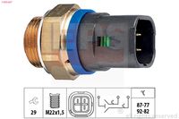 DELPHI TS10323 - Interruptor de temperatura, ventilador del radiador