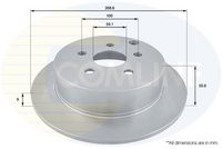 COMLINE ADC01103 - Disco de freno - Comline