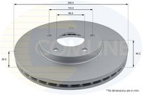 COMLINE ADC0260V - Disco de freno - Comline