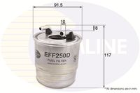 COMLINE EFF250D - Filtro combustible