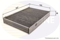 COMLINE EKF273A - Filtro, aire habitáculo