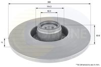COMLINE ADC3024 - Disco de freno - Comline