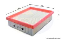 COMLINE EAF115 - Filtro de aire