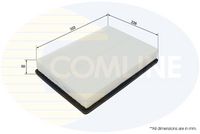 COMLINE EAF1064 - Filtro de aire
