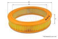 COMLINE EAF021 - Filtro de aire