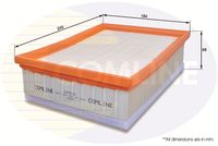 COMLINE EAF629 - Filtro de aire