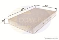 COMLINE EKF271 - Filtro, aire habitáculo