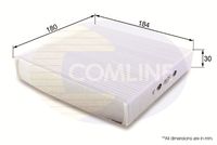 COMLINE EKF257 - Filtro, aire habitáculo
