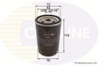 COMLINE EOF053 - Filtro de aceite