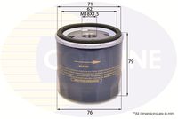 COMLINE EOF060 - Filtro de aceite