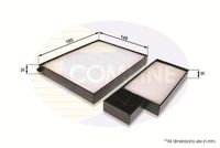 COMLINE EKF313 - Filtro, aire habitáculo