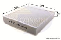 COMLINE EKF295 - Filtro, aire habitáculo