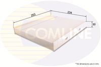 COMLINE EKF328 - Filtro, aire habitáculo