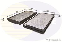 COMLINE EKF158A - Filtro, aire habitáculo