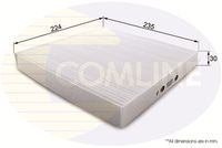 COMLINE EKF209 - Filtro, aire habitáculo